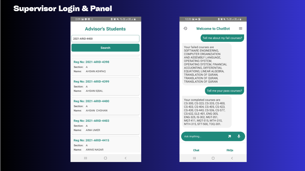 AI Course Advisor Chatbot screen 6
